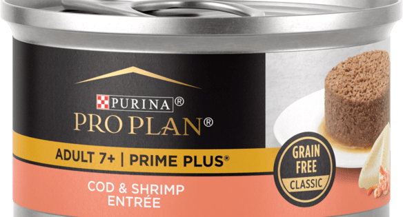 Purina Pro Plan Prime Plus Senior Adult 7+ Cod & Shrimp Entrée Classic